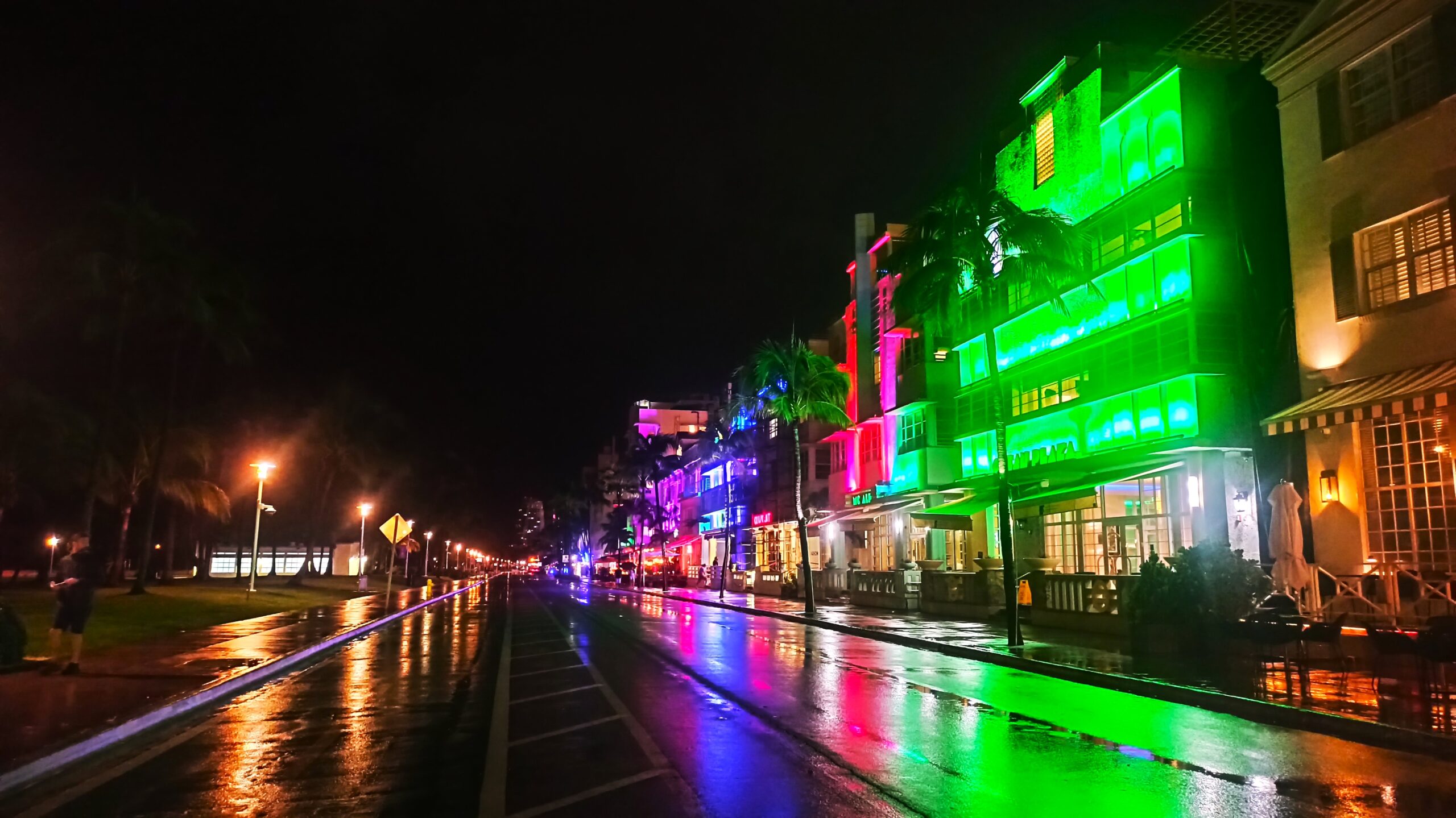 Ocean Drive de noche