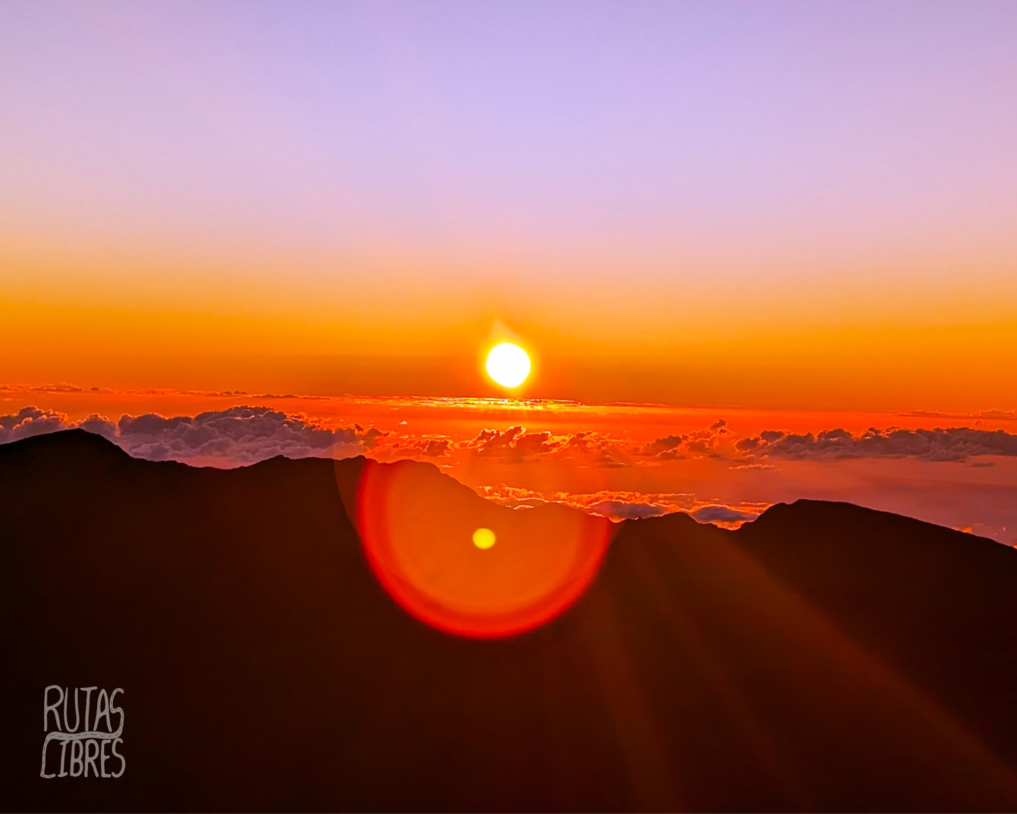 Hawái (Maui) - Amanecer en Haleakala